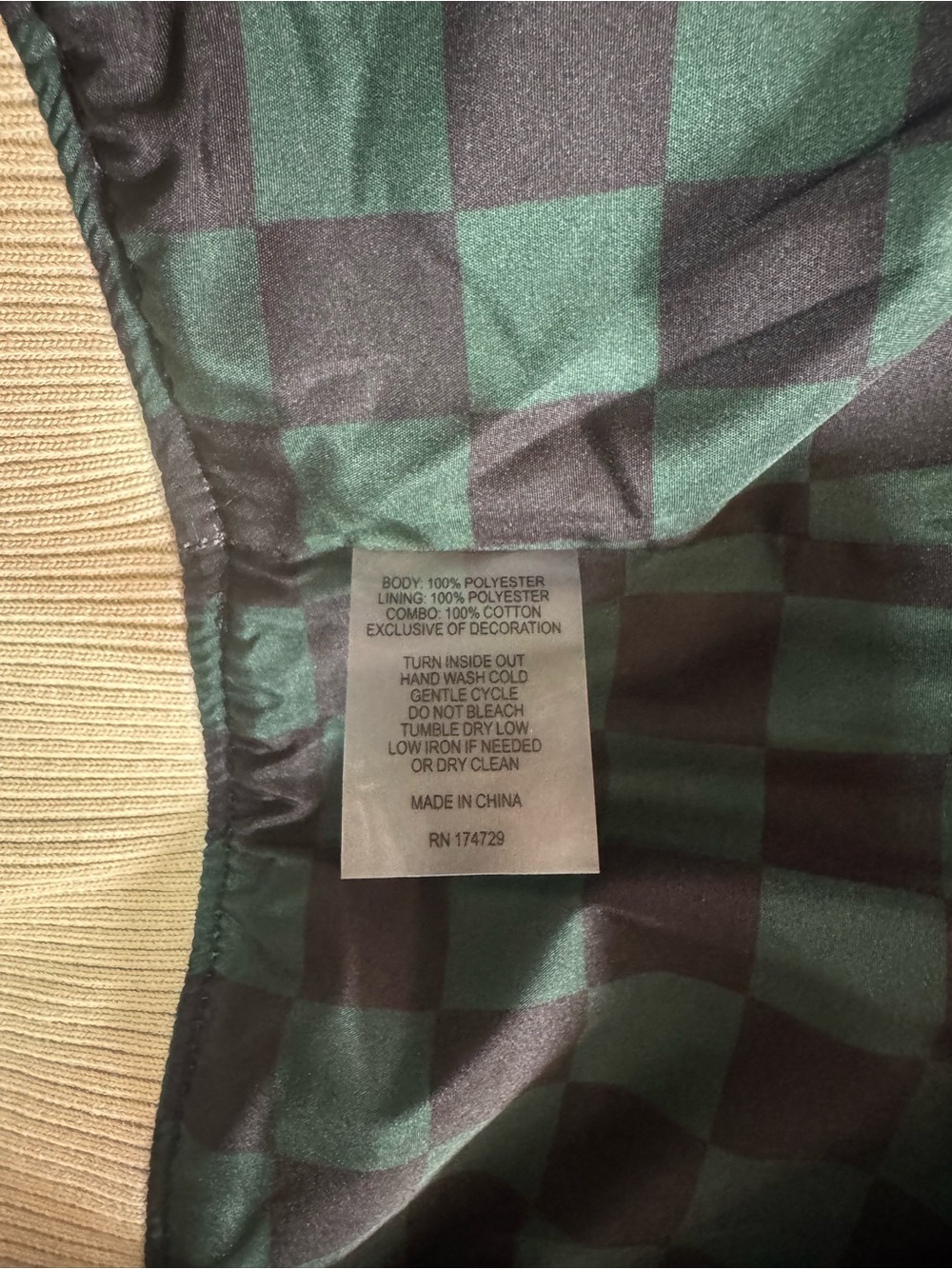 Fore All Women's Green & Black Varsity Jacket - Picture 7 of 10
